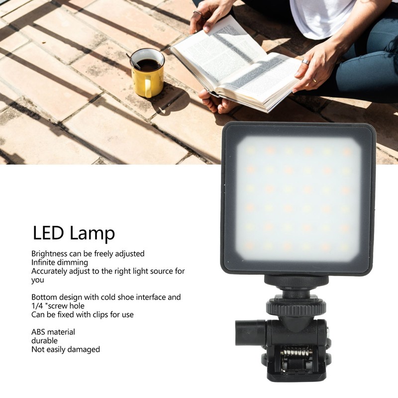 LED Lamp 2800 to 8500K Adjustable Temperature LED Clip On