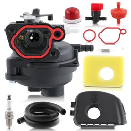 799583 Carburetor for 08P502 09P602 300E 450E 500E 550E 550EX Series 125cc 140cc Lawnmower Engines Replace 593261 595656 591979 591160 Carb with 799579 Filter Tune Up Kit