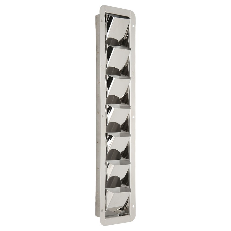 Marine Vent Grill Cover 304 Stainless Steel Louver 7 Slots
