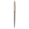 Parker Jotter Ballpoint Pen | Stainless Steel with Golden Trim