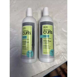 CURLS Zotos All About Curls Lo Lather Cleanser Essential Moisture 15 oz. New 2 Lot