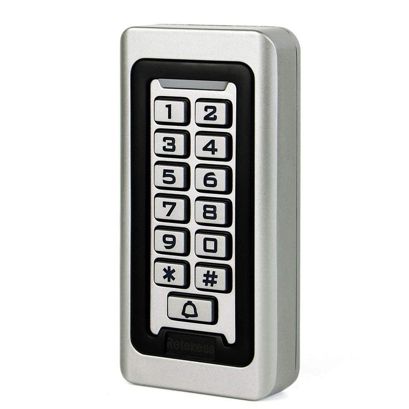 Retekess T-AC03 Security Access Control Keypad,RFID Keypad,Door Access Control,Stand-Alone Keypad,2000