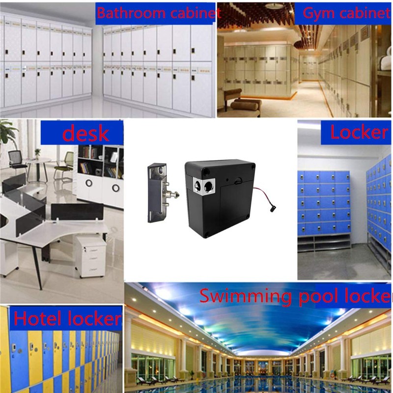 Electronic Cabinet RFID Lock, Hidden DIY for Wooden Drawer, Cupboard,