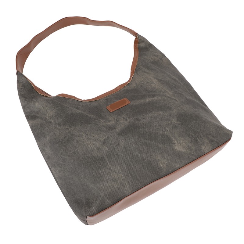Shoulder Bag for Women Soft PU Leather Minimalistic Top Handle