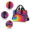 Abstract Swirl Tie Dye Lunch Bag Reusable Lunch Tote Bag
