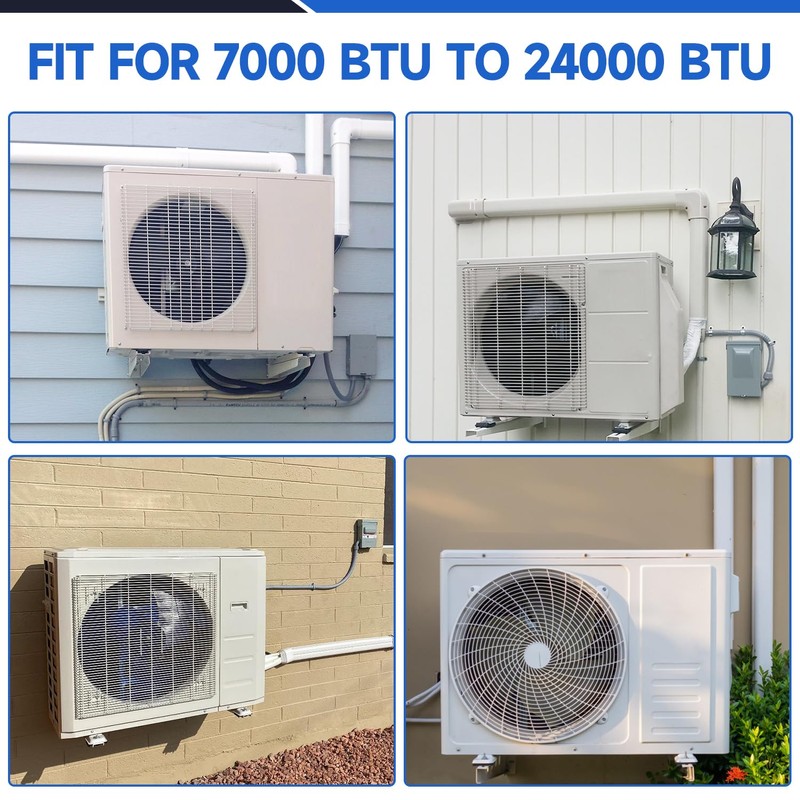 Cestluck 3'' 11 Ft Mini Split Line Set Cover, PVC