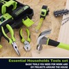 FASTPRO 177-Piece 20V Cordless Lithium-ion Drill Driver and Home Tool