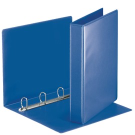 Esselte 49715 Presentation Ring Binder with Pockets A4 Polypropylene 4 Rings 30 mm Blue