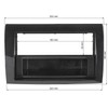 Tomzz Audio 2414 095 Fascia Metal Slot for Fiat Bravo