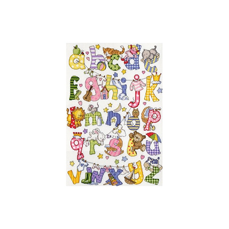 Bothy Threads Cross Stitch Kit - My First Alphabet