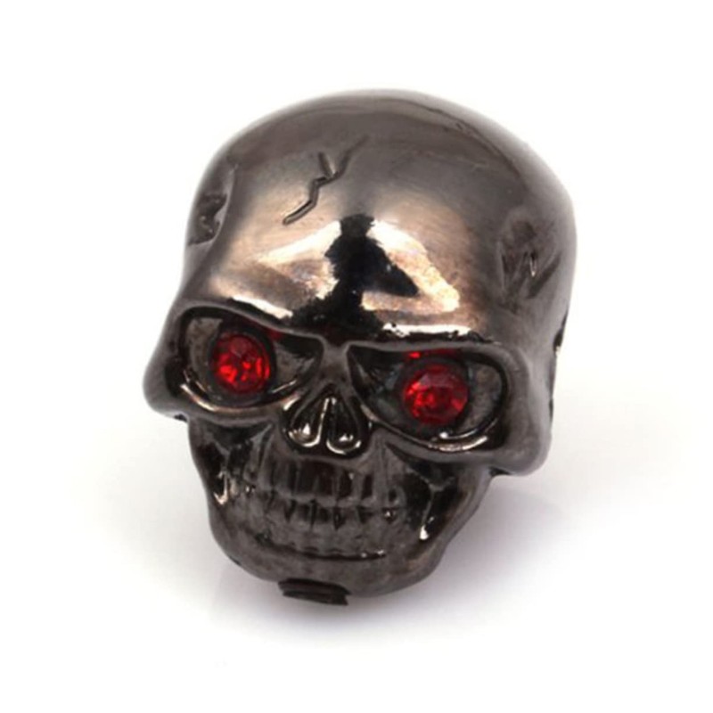Totority Electric Guitar Skull Volume Tone Knobs Set 3pcs Metal