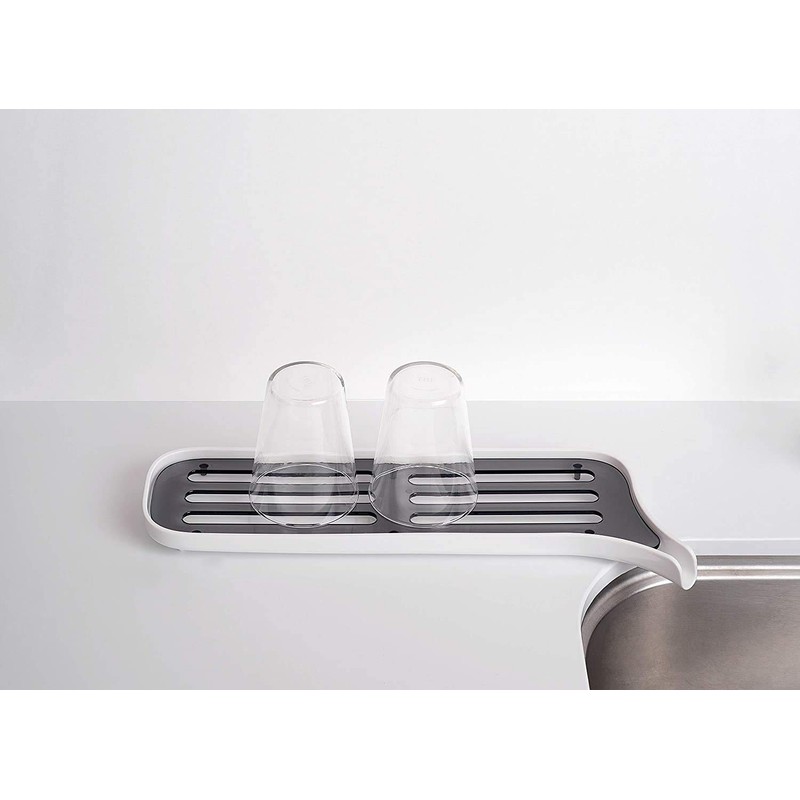 Ohe Dish Drainer, White, Approx. Length 14.4 x Width 4.9