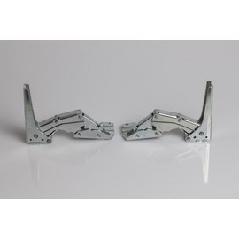 Bosch Fridge Freezer Integrated Door Hinge Pair (Top Left, Bottom Right + Upper Right, Lower Left)