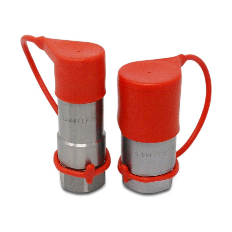Flat Face Connect Under Pressure Hydraulic Quick Connect Coupler Set,