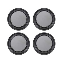 uxcell 4Pcs 3" 70mm Bass Speaker Passive Radiator Auxiliary Rubber Vibration Plate Subwoofer DIY Repair