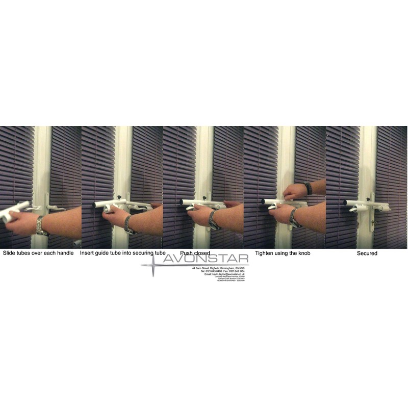 Patio Door Security Lock (Stainless Steel) SA