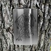 8oz Gargoyle Hip Flask Devil Reaper