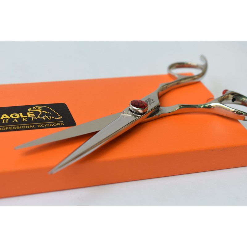 Professional Hair Scissors/Shears 5.5" For Hair Cutting Convex Edge Blade