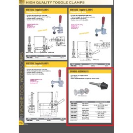 HHIP 3900-0359 Spindle Assemblies, M12 x 50 mm Screw