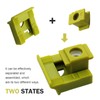 Downhill 2 PCS 14908 Transmission Shift Cable Bushing Clip Kit,