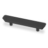 Liberty P33970W-FB 3" Gathered Cabinet Drawer Pull Flat Black Finish