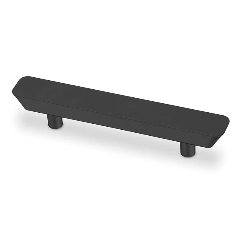 Liberty P33970W-FB 3" Gathered Cabinet Drawer Pull Flat Black Finish
