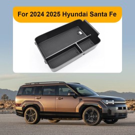 Unbranded Center Console Storage Organizer Tray For Hyundai Santa Fe 2024-2025 Accessories