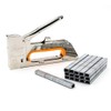 DiER 4/6/8mm Staple Gun Upholstery Tacker Stapler Kit with 4000PCS