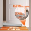 Holikme - Tope para puerta, burlete para puerta, bloqueador de