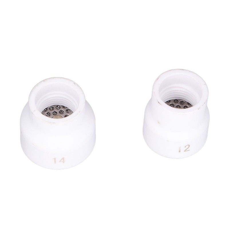 2Pcs TIG Welding Cup 12#/14# Ceramic Nozzle Accessory Set Kit