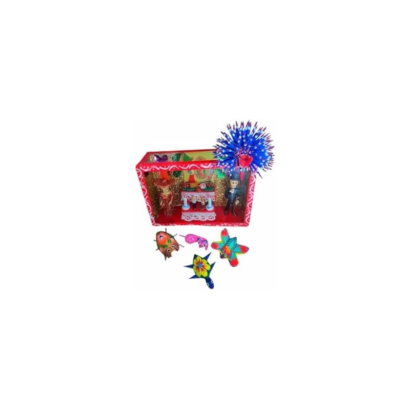 Genérico Kit de Ofrenda de Día de Muertos Artesanías El