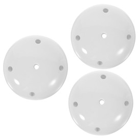 Operitacx 3pcs Ceramic Urinal Drain Plug Urinal Strainer Stopper with Filter Design for Odor Prevention Easy Cleanup and Splash Resistance Bathroom Accessory