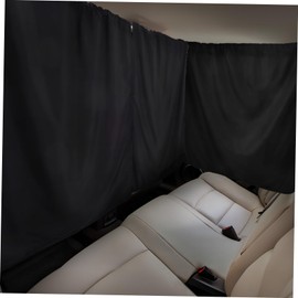 Gatuida 1set Car Privacy Curtains Versatile Sun Shade for Side Back Easy Install Vehicle Drapes Reduces Heat Glare for Travel Camping Fit for Cars