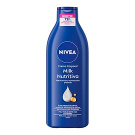 NIVEA Body Crema Corporal Milk Nutritiva para Piel Extraseca, 400 ml                                                                                  