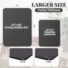 Drydiet 2 Pcs Sewing Machine Muffling Mat Pedal Mat Sewing