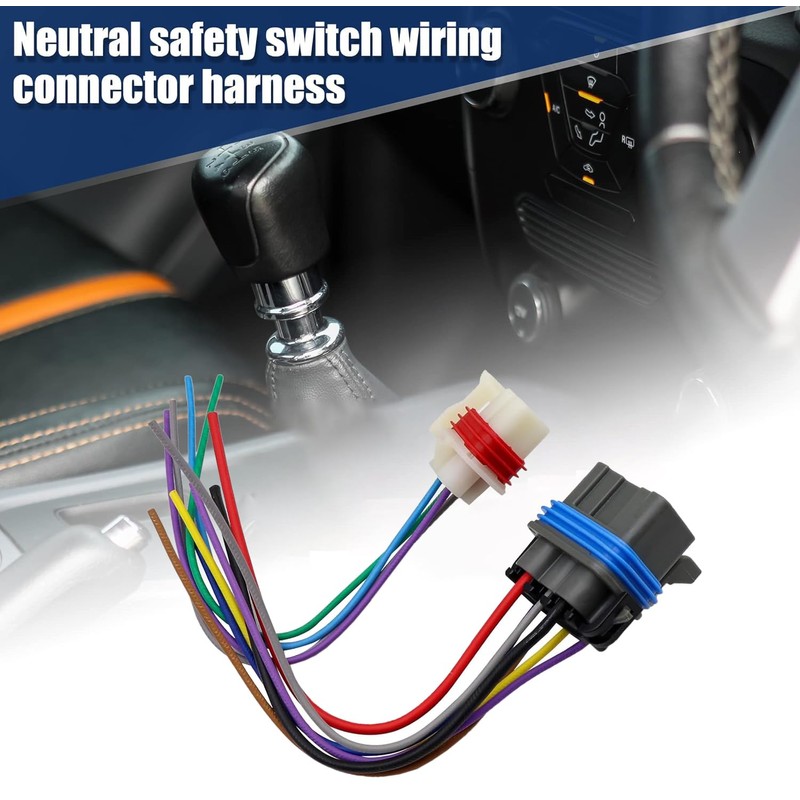 4L60E 4L80E 65E Neutral Safety Switch Pigtails Switch Connectors 7