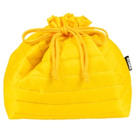 padou Eco Lip Cooler Drawstring L (Red) Cold Retention Lightweight Cooler Bag Drawstring Insulated Drawstring Rice Ball Sandwich Jogging Lunch Box Made in Japan (Size: H 5.5 x 3.9 x 7.5 inches (14 x