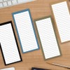 FLIPPED 8 Pack Magnetic Notepads for Refrigerator，Notepads Grocery List Magnet