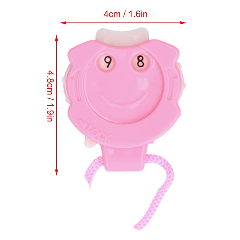Knitting Stitch Counter, Plastic Crochet Row Counter Knit Tools Needlecraft