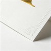 jakilee 4x6 Wedding Table Numbers 1-20, Double Sided Gold Foil