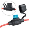 GTIWUNG (Small) Splashproof Flat Fuse Holder with Cord Fuse Cap