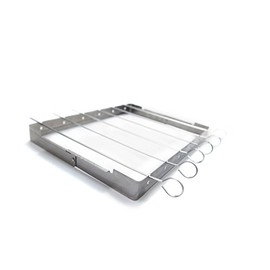 GrillPro 41338 Stainless Steel Shish Kebab Set