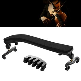 Fansjoy Violin Shoulder Rest for 1/2 Size, Foldable & Adjustable Shoulder Holder Violin with Exercise Mute
