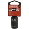 CRAFTSMAN Shallow Impact Socket, SAE, 1/2-Inch Drive, 9/16-Inch (CMMT15851)