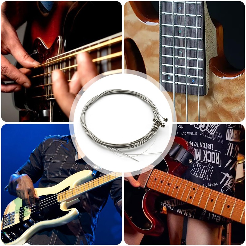 Electric Bass Strings Bass Strings for Bass Guitar Strings 4