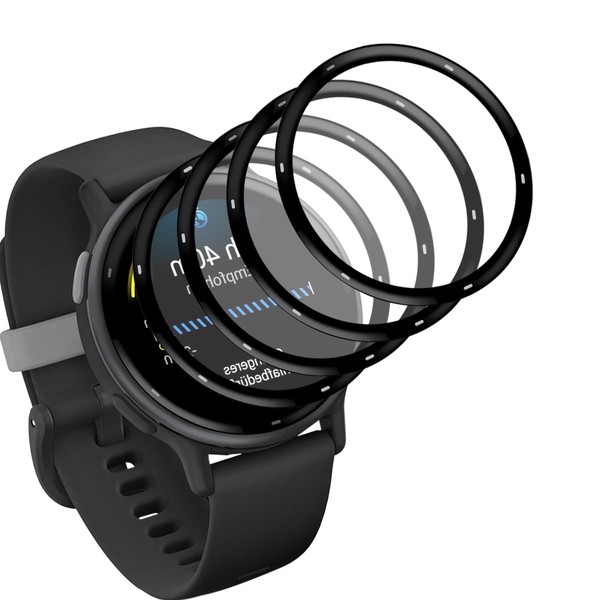Yieehhow Screen Protector for Garmin Vivoactive 5 Tempered Glass [Pack