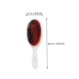 FOMIYES 2pcs Hair Comb for Women Hairbrush for Scalp Massaging for Curly Hair Reduces Frizz and Split Ends Boar Bristle Design
