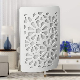 Westek NL-DPFL-W Floral Decoplug Night Light, White