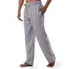 Van Heusen Men's Poly-Rayon Yarn-Dye Woven Sleep Pajama Pant, Grey,