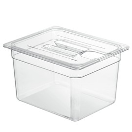 Sous Vide Container with Lid 11 Liter/12 Quarts for Virtually All Immersion Circulators Cookers Crystal Clear Transparent Polycarbonate Accessories Kit (12 Quats with Lid)